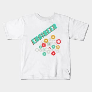 Engineer hhh Green, T-shirt Kids T-Shirt